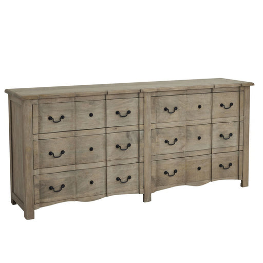 Grove Collection 6 Drawer Wide Chest - The Furniture Mega Store