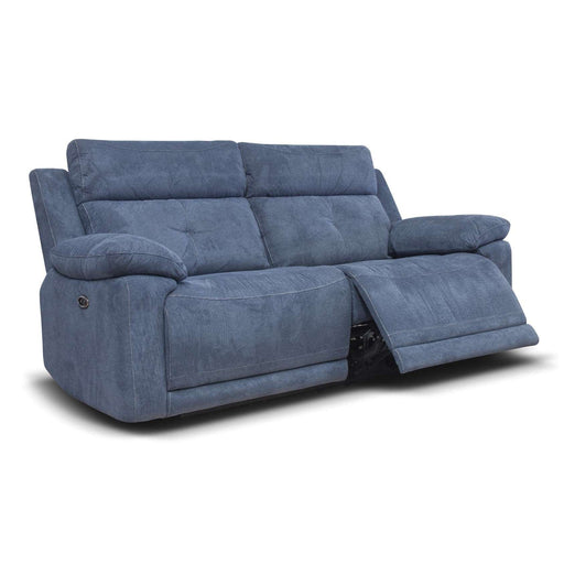 Baxley Power Recliner Sofa With Intergrated Usb Charging Ports - Choice Of Fabrics - The Furniture Mega Store