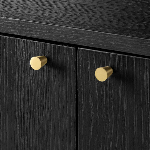 Barcelona Black Sideboard - 155cm - The Furniture Mega Store