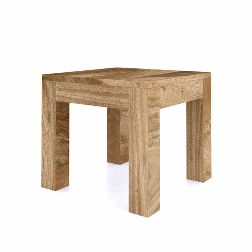 Cuban Mango Wood Lamp Table - The Furniture Mega Store