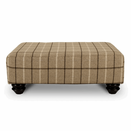 Darwin Fabric Footstool - Choice Of Fabrics - The Furniture Mega Store