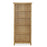 Addison Lite Natural Oak Bookcase, Tall Wide with 4 Shelves - The Furniture Mega Store 