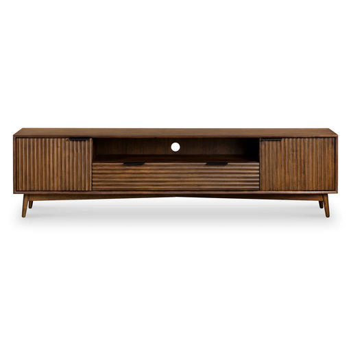 Strand Walnut Extra Large TV Unit - 190cm - The Furniture Mega Store