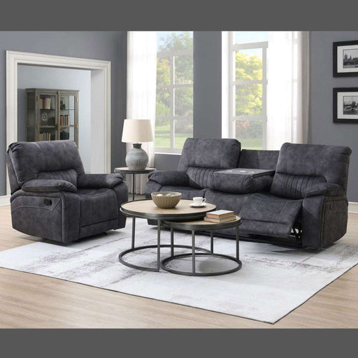 Dylan Fabric Manual Recliner Armchair - The Furniture Mega Store