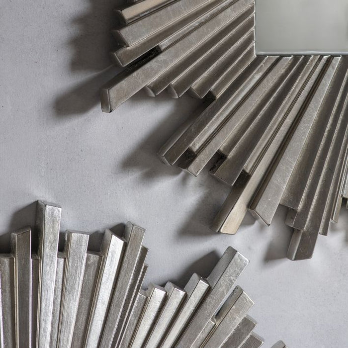 Harmony Round Starburst Mirror - 100cm - The Furniture Mega Store