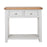 St.Ives French Grey & Oak 2 Drawer Console Table - The Furniture Mega Store 