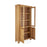 Sailsbury Solid Oak Display Cabinet - The Furniture Mega Store 