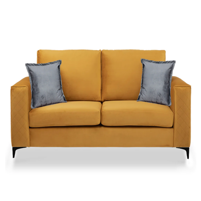 Darcy Velvet Sofa Collection - Choice Of Colours - The Furniture Mega Store