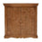 Carved Mango Wood 2 Door Sideboard - 85cm - The Furniture Mega Store 