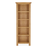 Sailsbury Solid Oak Tall Slim Bookcase - 180cm - The Furniture Mega Store 