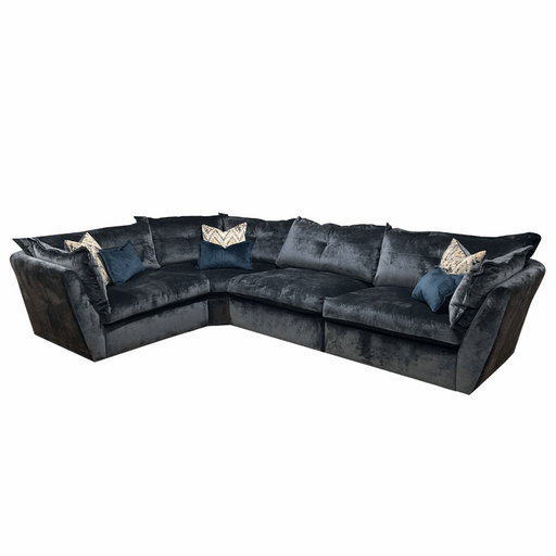 Sully Corner Sofa Collection - Luxury Feather Flex Seats - The Furniture Mega Store 