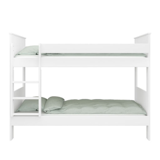 Alba Bunk Bed - White - The Furniture Mega Store