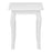 Baroque 1 Drawer Dressing Table Set - White Painted Finish - The Furniture Mega Store 