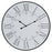 Large Embossed Station Wall Clock - 80cm - The Furniture Mega Store 
