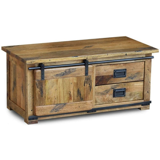 Germain Iron Works Mango Wood Large Coffee Table - The Furniture Mega Store