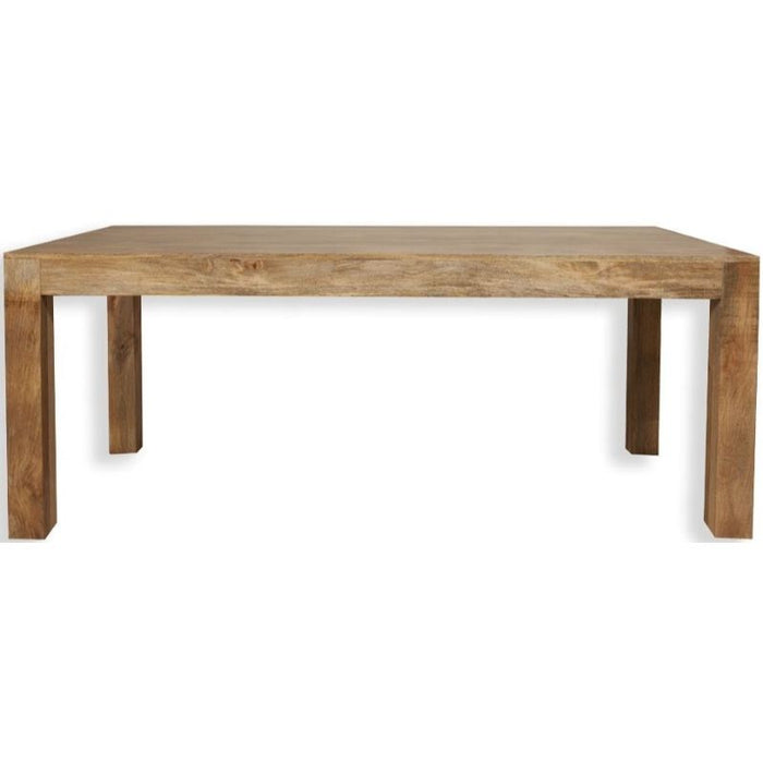 Cuban Petite Mango Wood Large Dining Table - The Furniture Mega Store