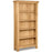 Addison Natural Oak Large Bookcase, 90cm Bookshelf with 4 Shelves - The Furniture Mega Store 
