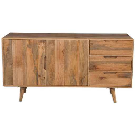 Janeiro Mango Wood Large Sideboard - The Furniture Mega Store 