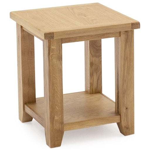 Vida Living Ramore Oak Lamp Table - The Furniture Mega Store 