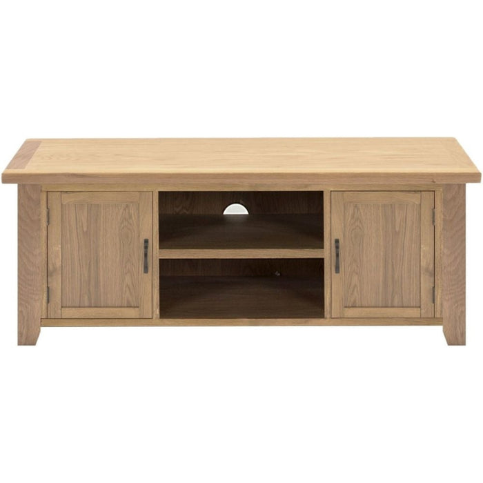 Vida Living Ramore Oak Large TV Unit - The Furniture Mega Store