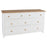 Capri White 6+2 Drawer Chest - The Furniture Mega Store 