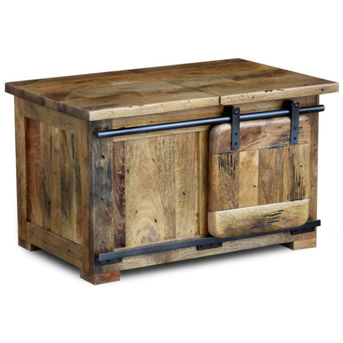 Germain Iron Works Mango Wood Coffee Table - The Furniture Mega Store