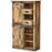 Germain Iron Works Mango Wood Display Cabinet - The Furniture Mega Store 