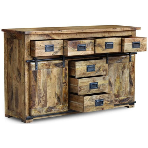 Germain Iron Works Mango Wood Sideboard - The Furniture Mega Store