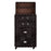 Kensington Leather Bar Cabinet - The Furniture Mega Store 