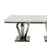 Arturo Cream Marble Top Dining Table - Choice Of Sizes - The Furniture Mega Store 