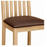 Bevel Natural Solid Oak Slatted Back Dining Chairs - Set Of 2 - The Furniture Mega Store 