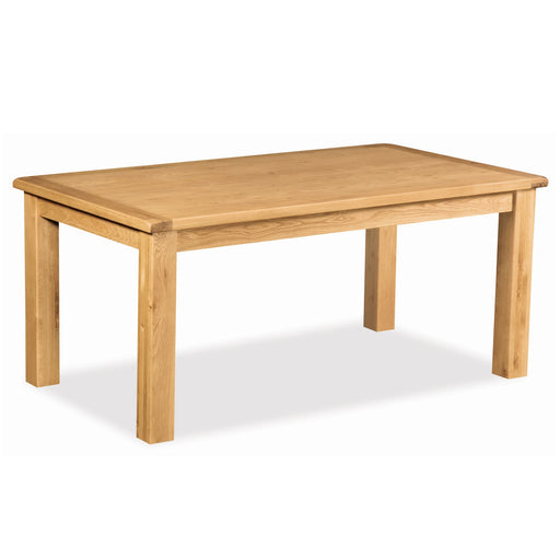 Sailsbury Solid Oak Dining Table - 150cm - The Furniture Mega Store 