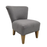 George Accent Chair - Choice Of Fabrics & Legs - The Furniture Mega Store 