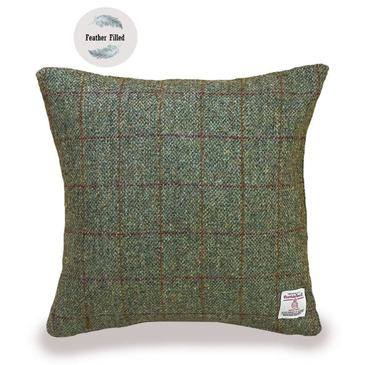 Harris Tweed Large Feather Filled Scatter Cushion 55 X 55 - Choice Of Tweeds - The Furniture Mega Store 