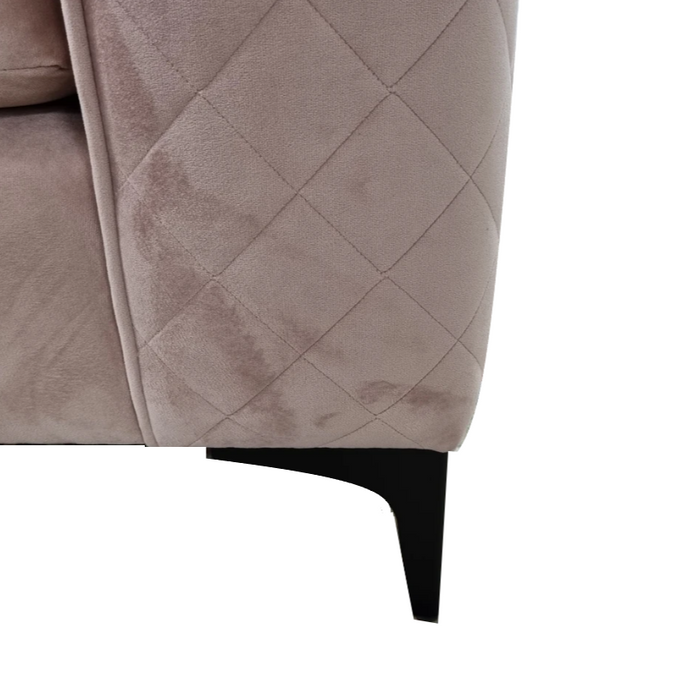 Darcy Velvet Sofa & Armchair Collection - Choice Of Colours - The Furniture Mega Store
