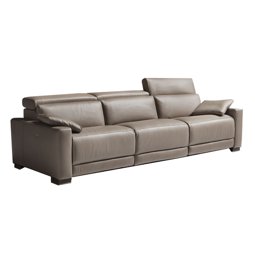 Eridano Italian Leather Sofa & Armchair Collection - Choice Of Standard Or Power Recliner - The Furniture Mega Store 