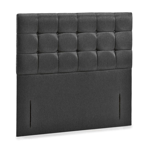 Surrey Buttoned Floor Standing Full Headboard - Choice Of Fabrics & Sizes - The Furniture Mega Store