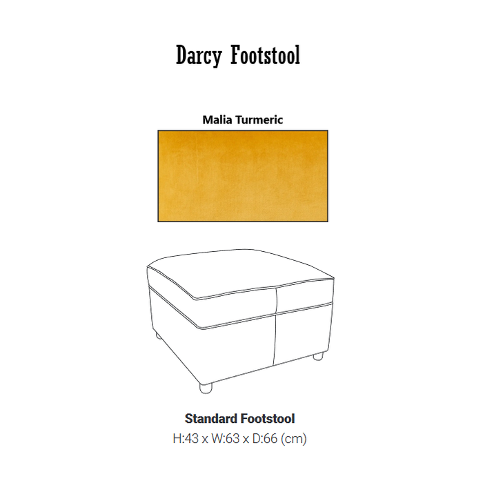 Darcy Velvet Sofa & Armchair Collection - Choice Of Colours - The Furniture Mega Store