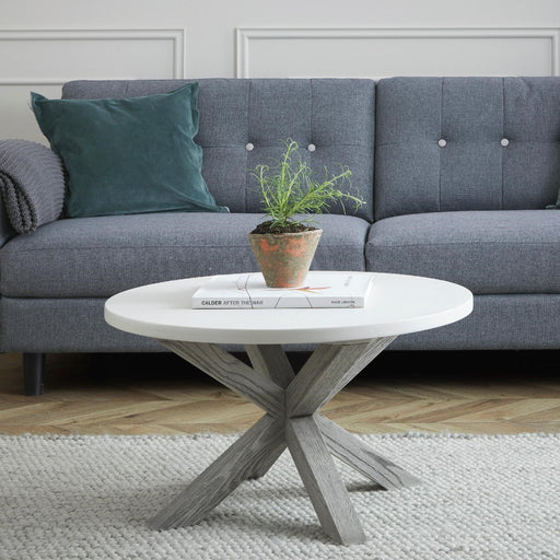 Docklands Round Coffee Table - The Furniture Mega Store 