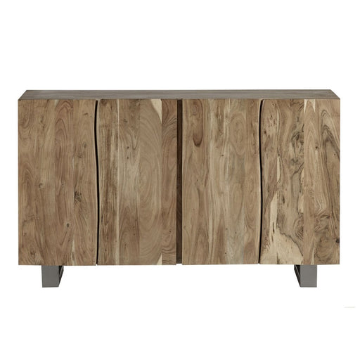 Prague Live Edge 4 Door Large Sideboard - The Furniture Mega Store