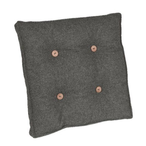 Harris Tweed Filled Button Box Scatter Cushion 40 X 40 - Choice Of Tweeds - The Furniture Mega Store 