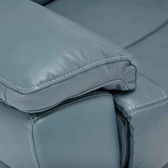 Falcon Leather Recliner Sofa Collection - Choice Of Colours - The Furniture Mega Store 