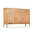 Berkley Nordic Oak Large 3 Door 3 Drawer Sideboard - The Furniture Mega Store 