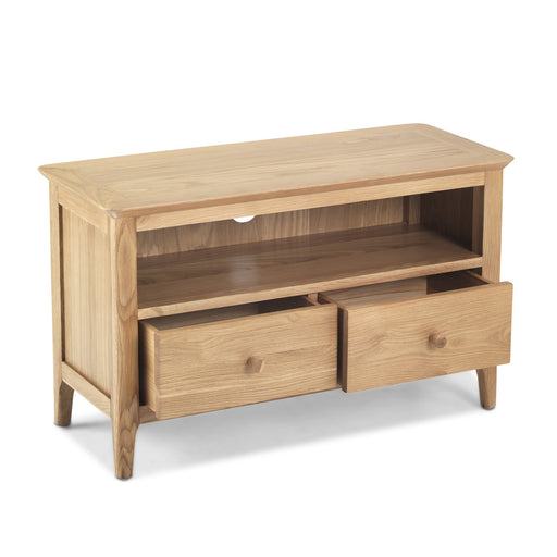 Berkley Nordic Oak Compact TV Unit - The Furniture Mega Store 