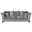 Vesper Fabric Sofa & Armchair Collection - Choice Of Fabrics & Pillow Or Standard Back - The Furniture Mega Store 
