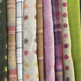 Edwin Rollback Moon Wool Dining Chair - The Furniture Mega Store