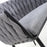 Pandora Braided Grey Dining Chairs - Sold In Pairs - The Furniture Mega Store 