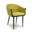 Pandora Braided Yellow Dining Chairs - Sold In Pairs - The Furniture Mega Store 