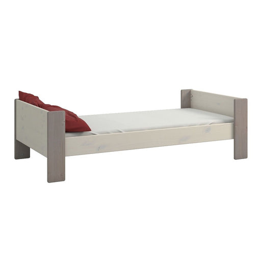 Steens Single Bed With Under Bed Drawers in Two Tone - The Furniture Mega Store 