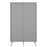 Softline Sliding 2 Door Wardrobe - Grey - The Furniture Mega Store 